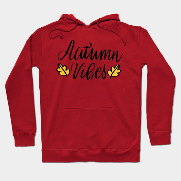 AUTUMN VIBES Hoodie by Mako Design 